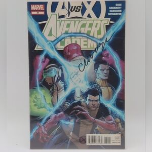 Marvel Avengers Academy Comic Book #31 Autographed